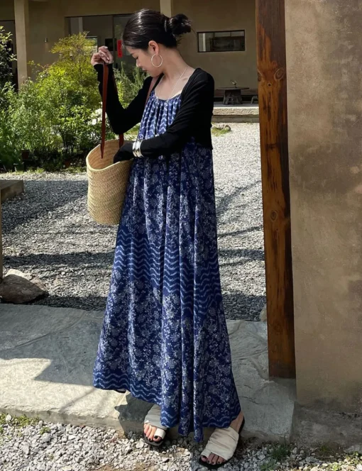 Antonia Blue Dress