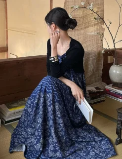 Antonia Blue Dress
