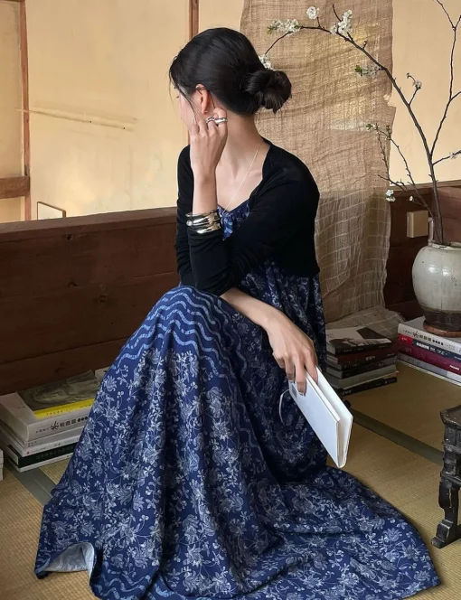 Antonia Blue Dress