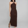Attica Linen Gold Cuff Dress-BESTSELLER