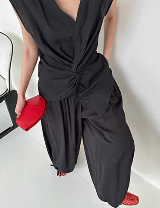Black Harem Pants -PREORDER