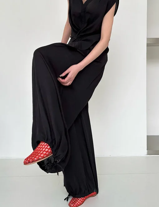Black Harem Pants -PREORDER