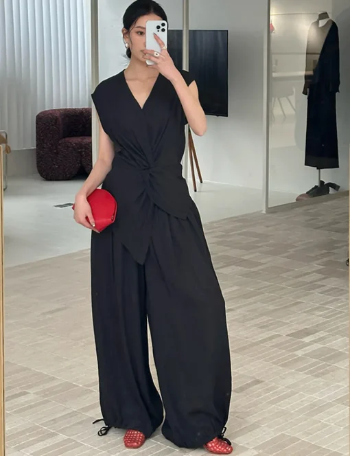 Black Harem Pants -PREORDER