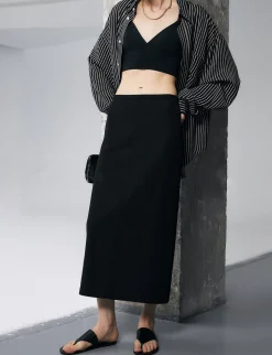 Black Pin-Stripe Shirt