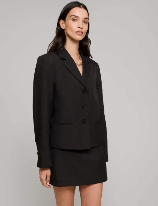 Black Short Suit Jacket