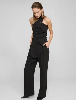 Black Straight Leg Pants