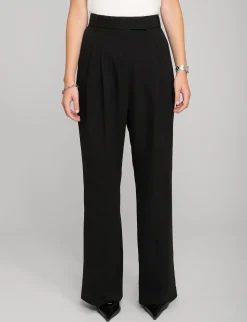 Black Straight Leg Pants