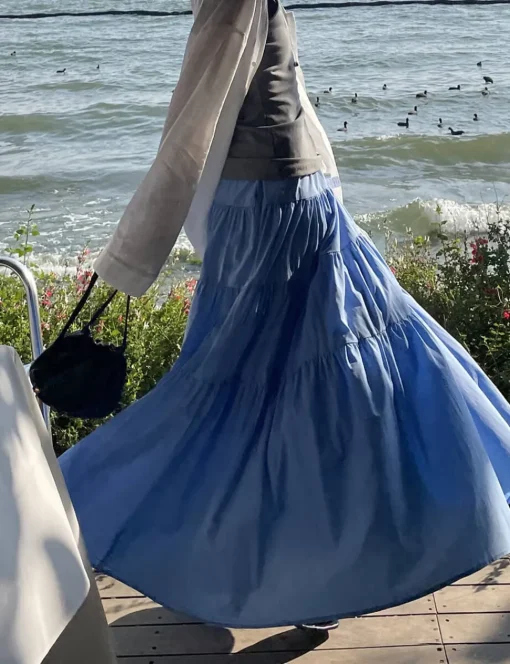 Blue Tier Skirt