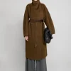 Brown Cocoon Coat
