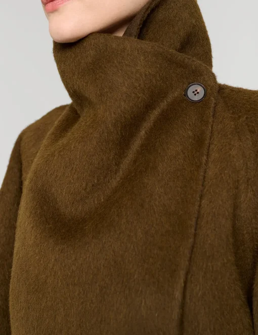 Brown Cocoon Coat