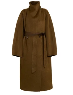 Brown Cocoon Coat
