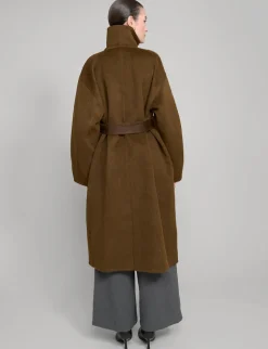 Brown Cocoon Coat