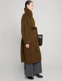Brown Cocoon Coat