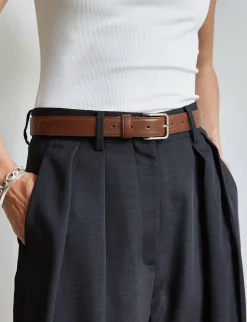 Brown Leather Belt