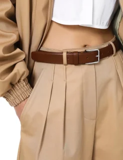 Brown Leather Belt