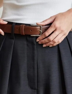 Brown Leather Belt