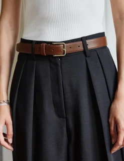 Brown Leather Belt