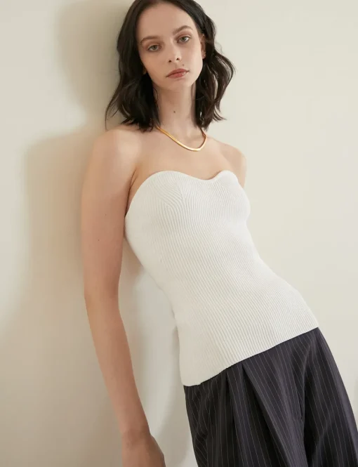Cass Bustier Knit Top-BESTSELLER