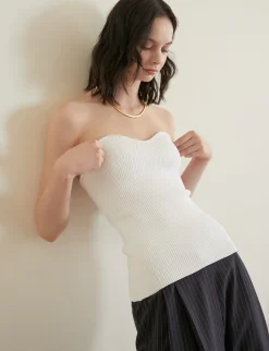 Cass Bustier Knit Top-BESTSELLER
