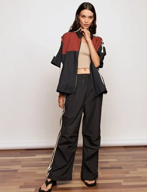 Color-Block Track Jacket