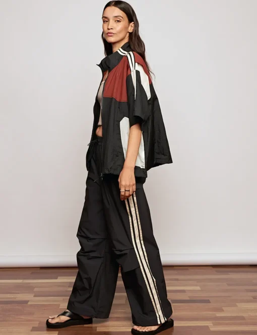 Color-Block Track Jacket