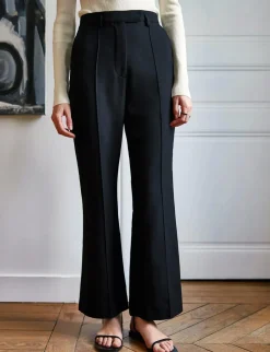 Daria Black Flared Pants