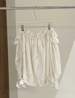 Floral Lace Off-the-Shoulder Top