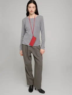 Grey Double Layered Tank Top