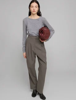 Grey Double Layered Tank Top