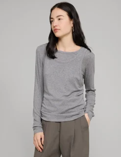 Grey Double Layered Tank Top