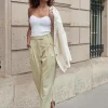 Jaime Pants in Pastel Melon