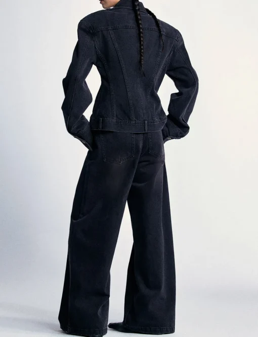 Jane Faded Wide Leg Jeans