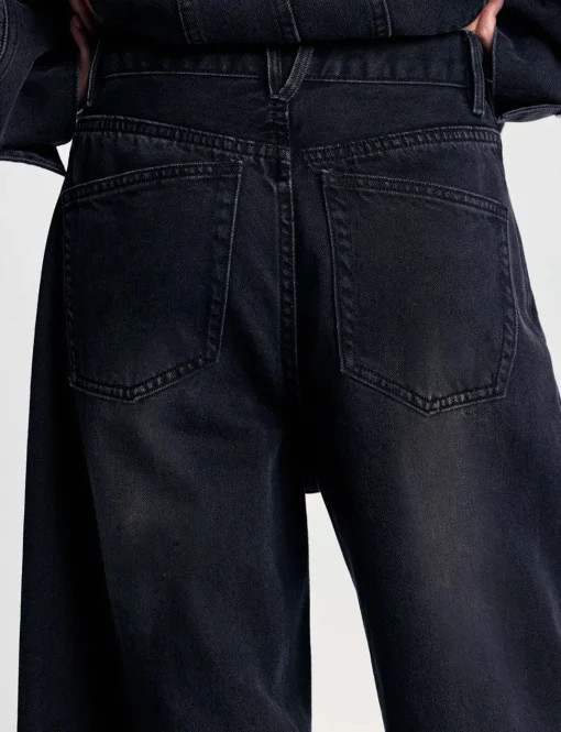 Jane Faded Wide Leg Jeans