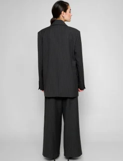 Mel Pin-Stripe Oversized Blazer
