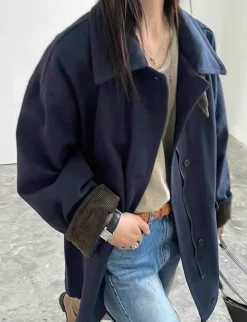 Navy Corduroy Country Jacket