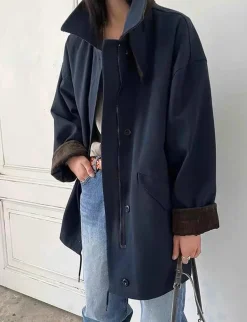 Navy Corduroy Country Jacket