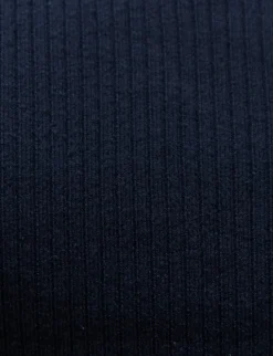 Navy Two-Way Knit Rib Tank