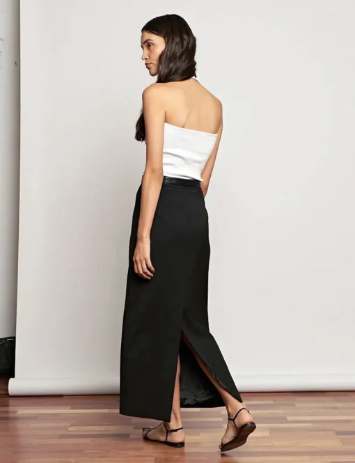 Nia Black Maxi Skirt-BESTSELLER