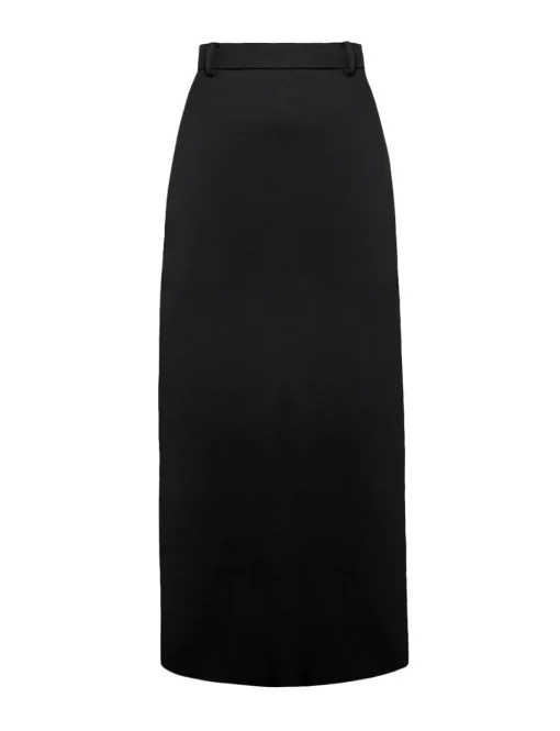 Nia Black Maxi Skirt-BESTSELLER