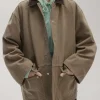 Oversized Brown Barn Jacket