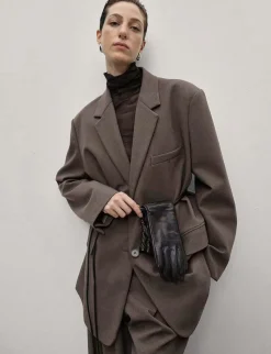 Oversized Brown Blazer