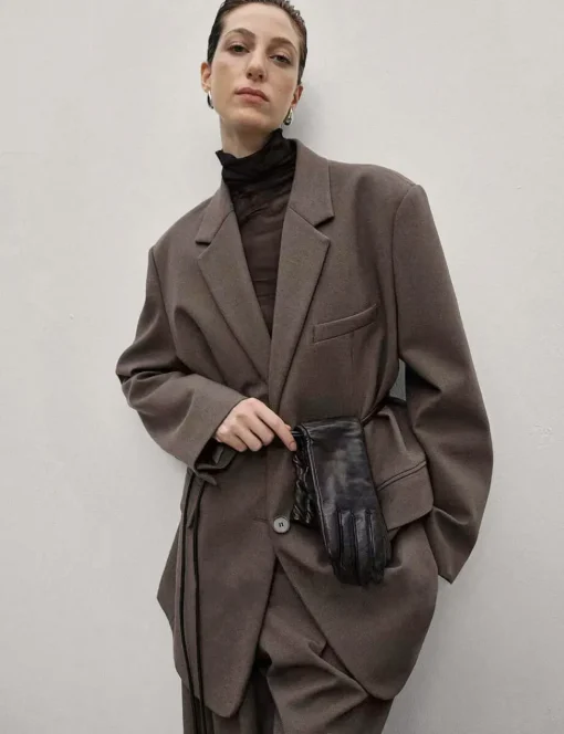 Oversized Brown Blazer