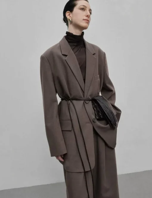 Oversized Brown Blazer