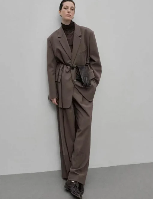 Oversized Brown Blazer