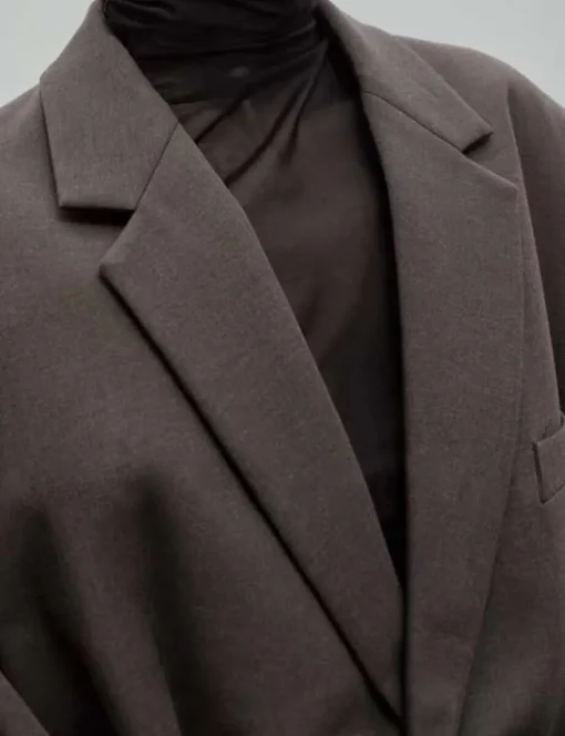 Oversized Brown Blazer