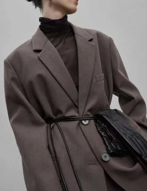 Oversized Brown Blazer
