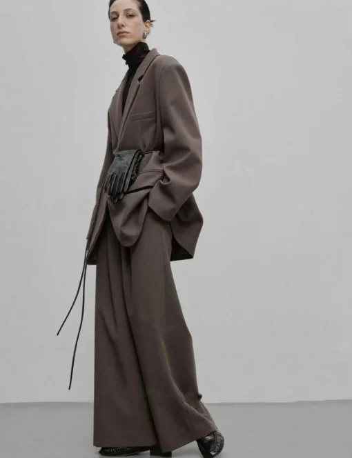 Oversized Brown Blazer