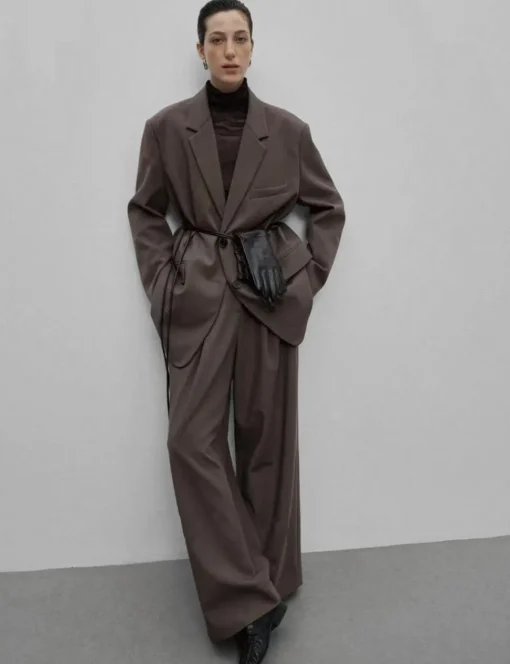 Oversized Brown Blazer