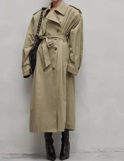 Oversized Padded Trench Coat