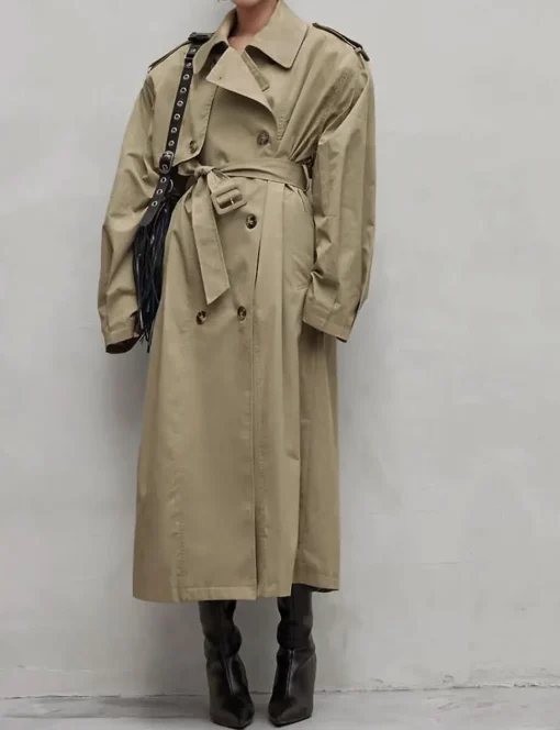 Oversized Padded Trench Coat